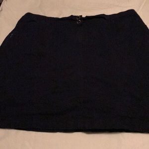 Navy Blue Skort